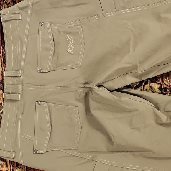 Kühl Olive Green Capri Hiking Pants 10 - Picture 3 of 11